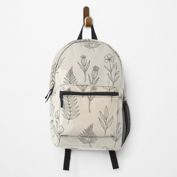 Item preview, Minimal Botanical Line Pattern designed and sold by Nice Vibes Prints.