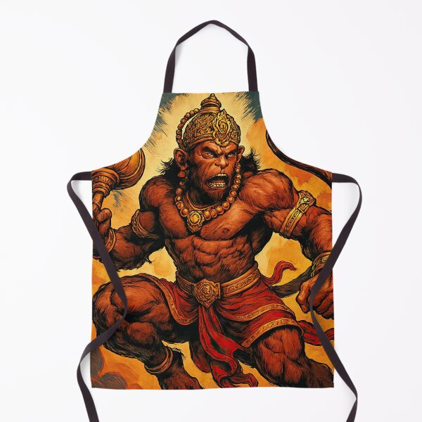 Item preview, Hanuman, Hindu Monkey-God | Comics stylCartoone - designed and sold by ComicsFactory.