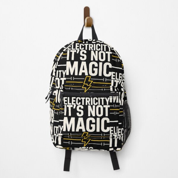 Item preview, It Is Not Magic It Is Electricity Typography designed and sold by SplashTastic.