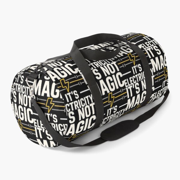Item preview, It Is Not Magic It Is Electricity Typography designed and sold by SplashTastic.