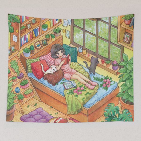 Item preview, Green room designed and sold by rowonart.