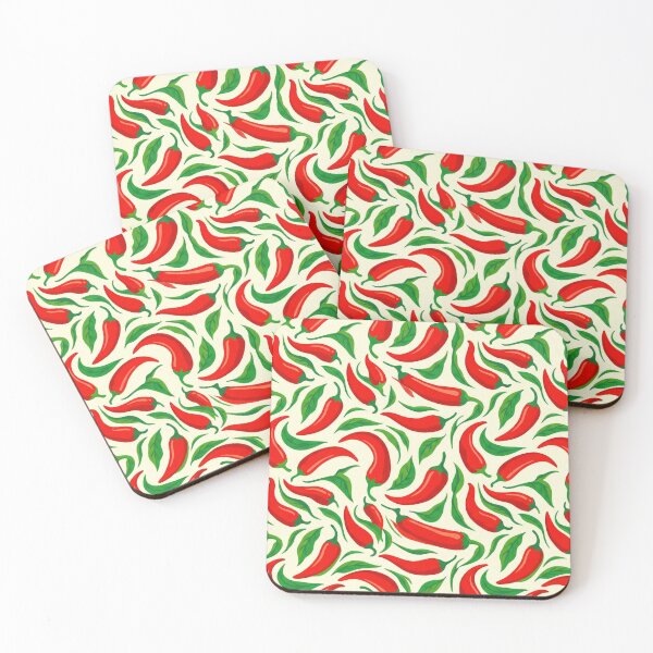 Item preview, Chili Peppers Pattern designed and sold by Nice Vibes Prints.
