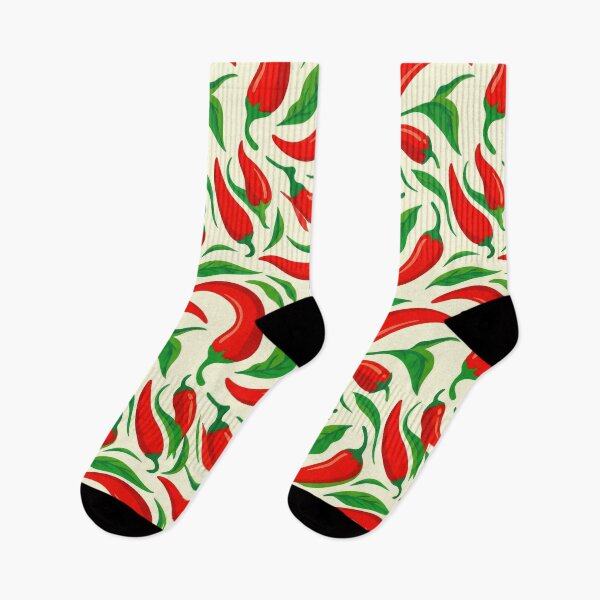Item preview, Chili Peppers Pattern designed and sold by Nice Vibes Prints.