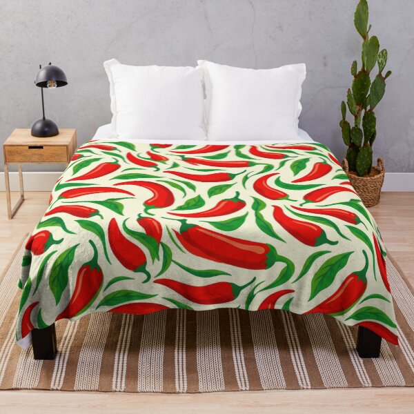 Item preview, Chili Peppers Pattern designed and sold by Nice Vibes Prints.