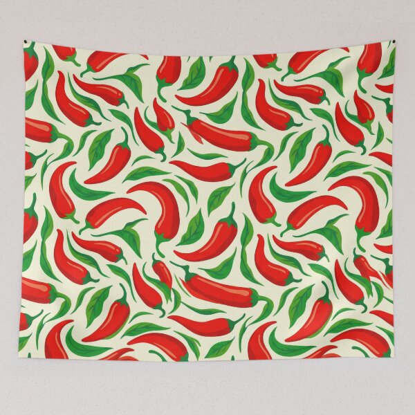 Item preview, Chili Peppers Pattern designed and sold by Nice Vibes Prints.