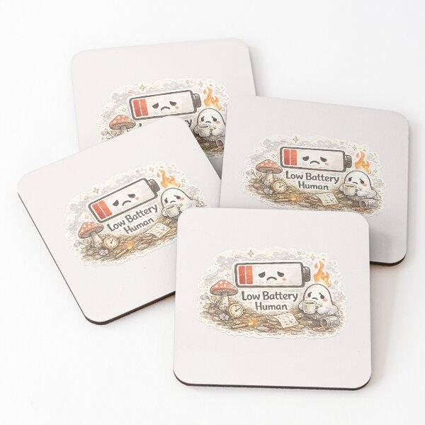 Item preview, Low Battery Human designed and sold by DesignShopAD.