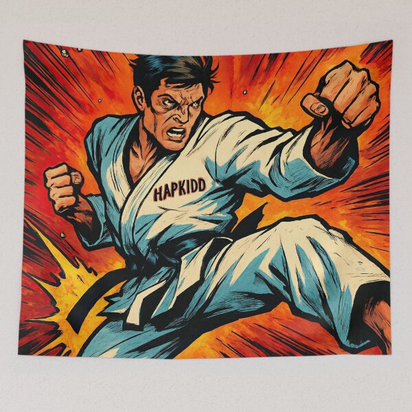 Item preview, Hapkido fighter | Comics stylCartoone -  designed and sold by ComicsFactory.