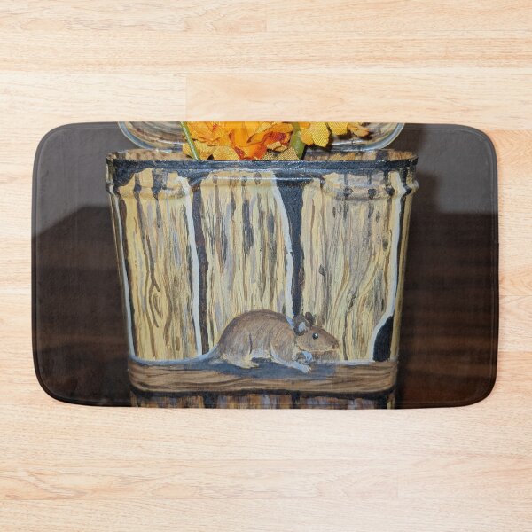 Item preview, Mouse on a tobacco can with dandelions  designed and sold by Matt Starr Fine Art .