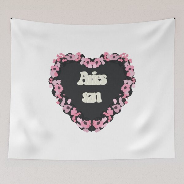 Item preview, Aries Season Star Sign Love Heart Birthday Cake designed and sold by FreeOrca.