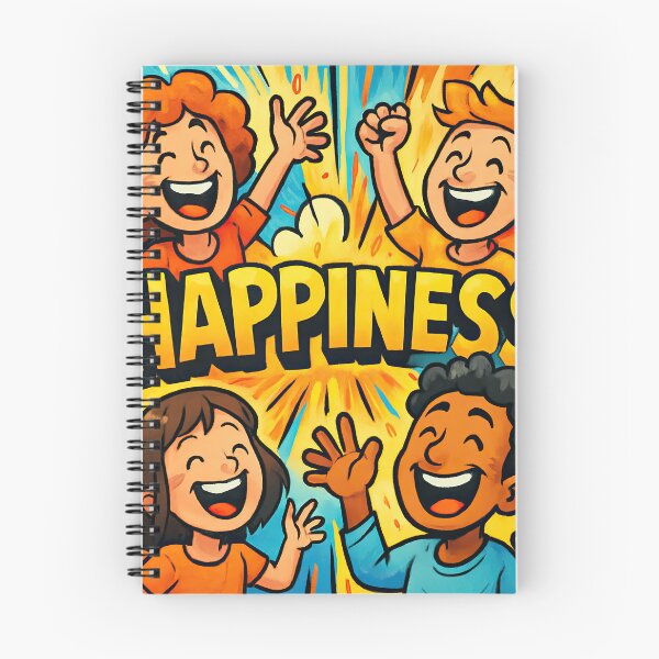 Item preview, Happiness | Comics stylCartoone -  designed and sold by ComicsFactory.