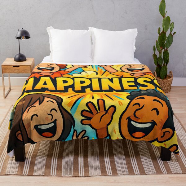 Item preview, Happiness | Comics stylCartoone -  designed and sold by ComicsFactory.