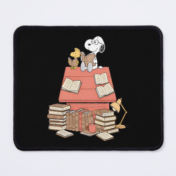 Item preview, Snoopy Reading Book Book Lover Gift Bookish Peanuts Cute Librarian Snoopy And Woodstock designed and sold by Trend-Lines.