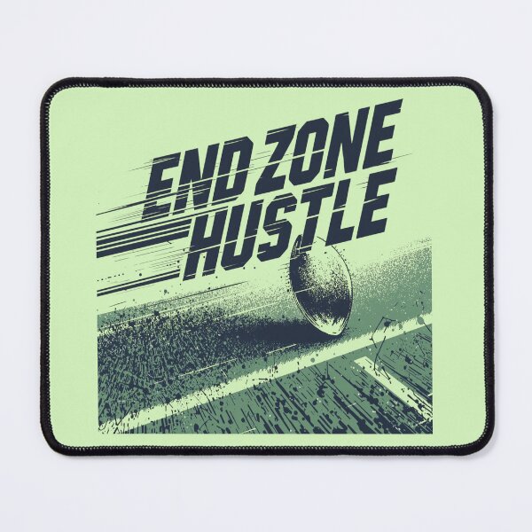 Item preview, End Zone Hustle – Football Speed & Grind Graphic T-Shirt designed and sold by RMTrendy.
