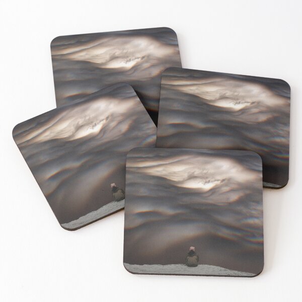 Item preview, The Dark Nebulous Future Digital Collage Print designed and sold by Julia Sol.