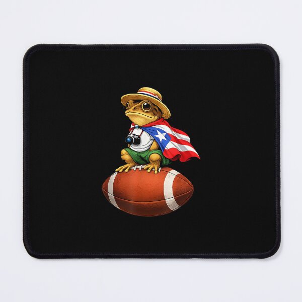 Item preview, Coqui Frog Puerto Rico Flag Puerto Rican Football Boricua designed and sold by najaks.