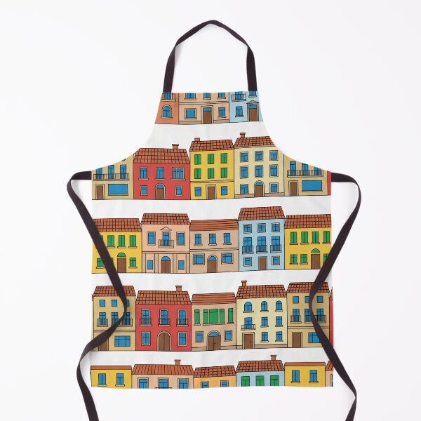 Item preview, Colorful Architectural Facades designed and sold by Nice Vibes Prints.