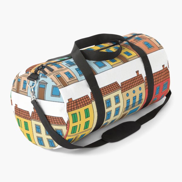 Item preview, Colorful Architectural Facades designed and sold by Nice Vibes Prints.