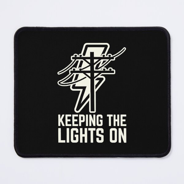 Item preview, Keeping The Lights On Utility Pole Icon designed and sold by SplashTastic.