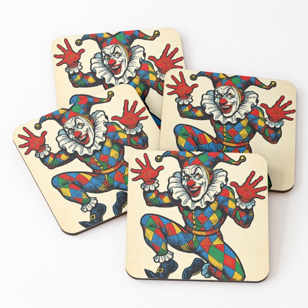 Item preview, Harlequin clown | Comics stylCartoone -  designed and sold by ComicsFactory.
