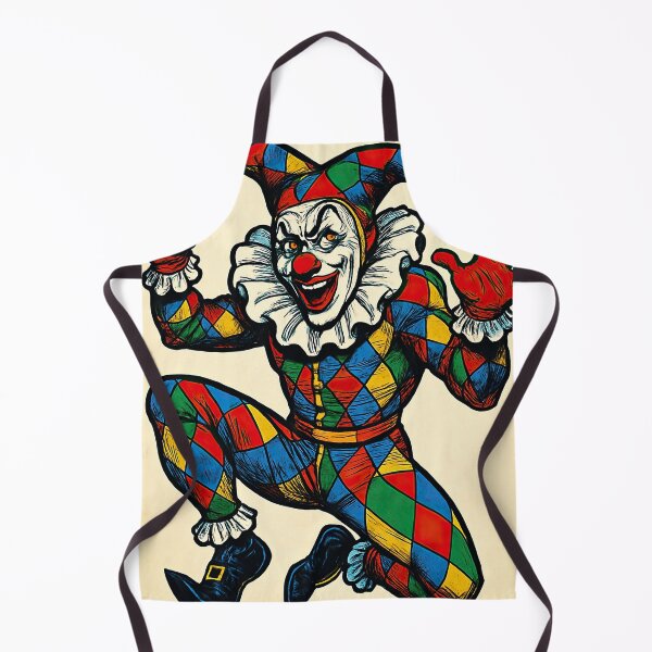 Item preview, Harlequin clown | Comics stylCartoone - designed and sold by ComicsFactory.