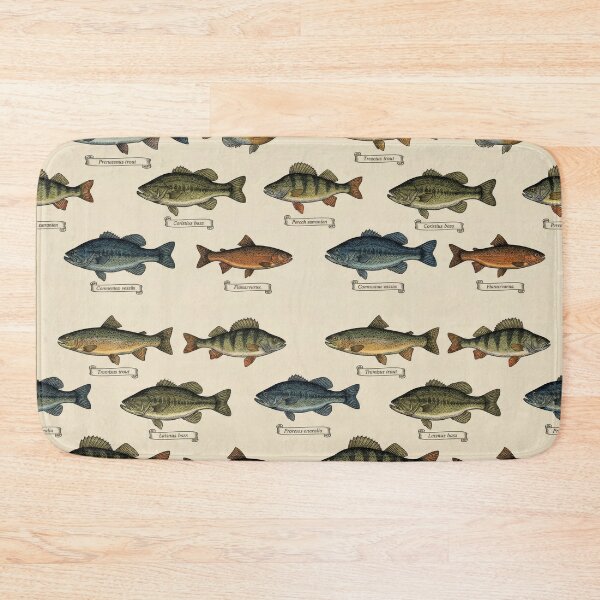Item preview, Vintage Fish Illustration designed and sold by Nice Vibes Prints.