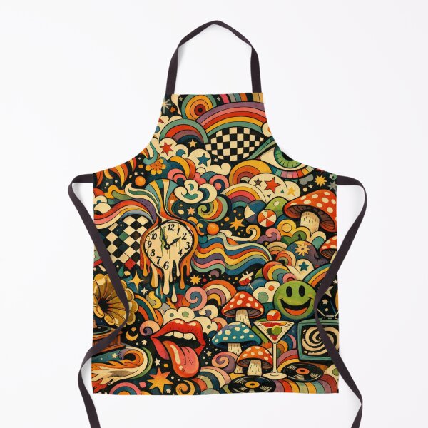 Item preview, Retro Multicolor Psychedelic Journey designed and sold by JuViRo.