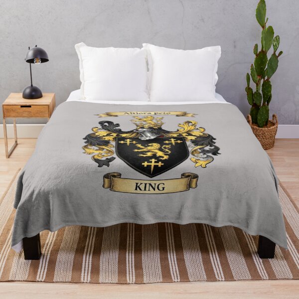 Item preview, The King Family Coat of Arms designed and sold by BagTown Clans.