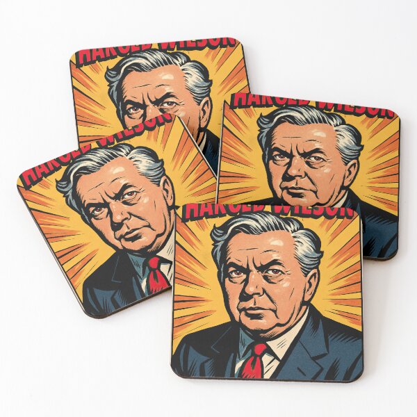 Item preview, Harold Wilson, leader | Comics stylCartoone -  designed and sold by ComicsFactory.