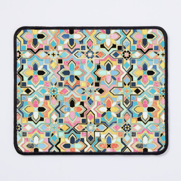 Item preview, Bohemian Geometry Enameled Tiles designed and sold by micklyn.
