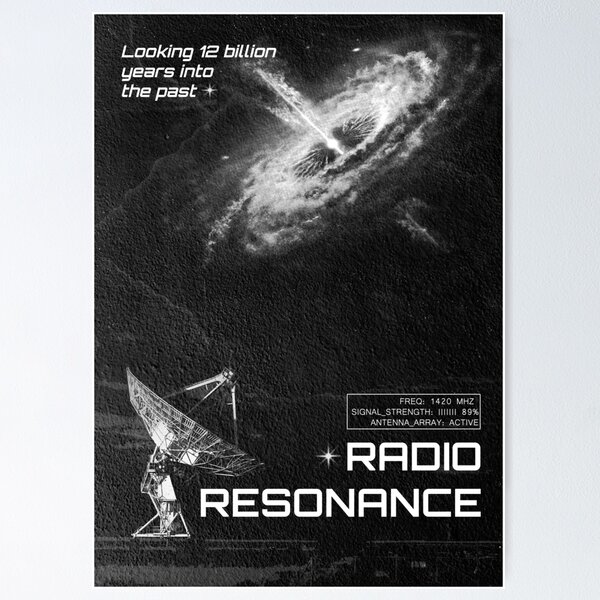 Item preview, Radio Resonance — sci-fi art designed and sold by pollysann.