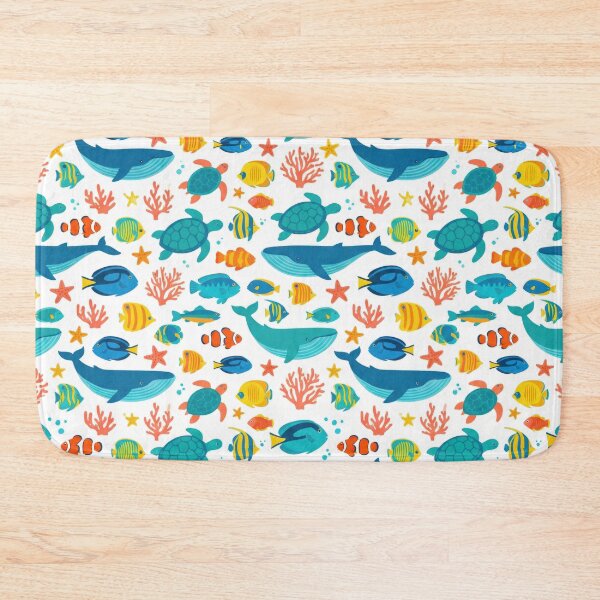 Item preview, Underwater Sea Friends designed and sold by Nice Vibes Prints.
