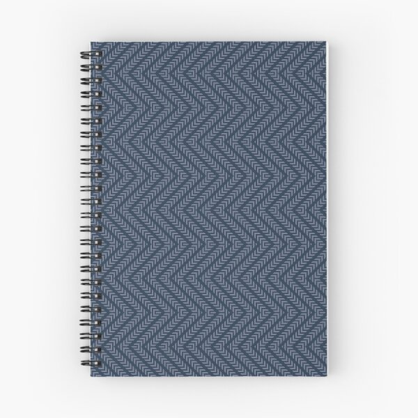 Item preview, Vertical Herringbone Zigzag. Dark blue version designed and sold by Alex  Blud.