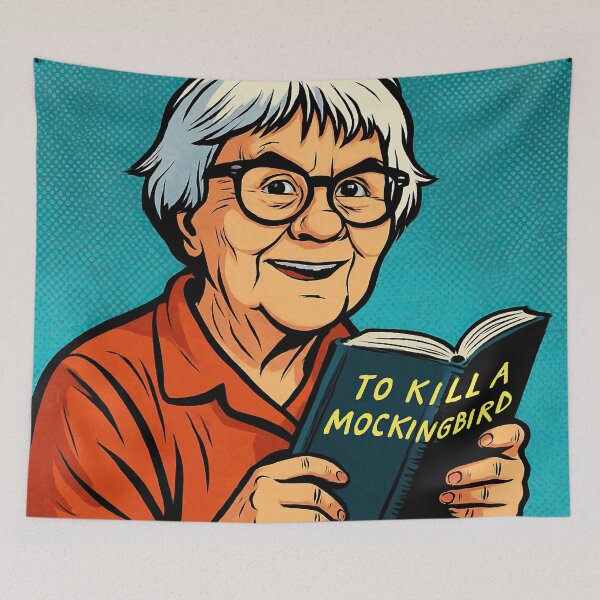 Item preview, Harper Lee, author | Comics stylCartoone -  designed and sold by ComicsFactory.