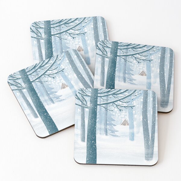 Item preview, Magic Winter Forest designed and sold by feigenherz.