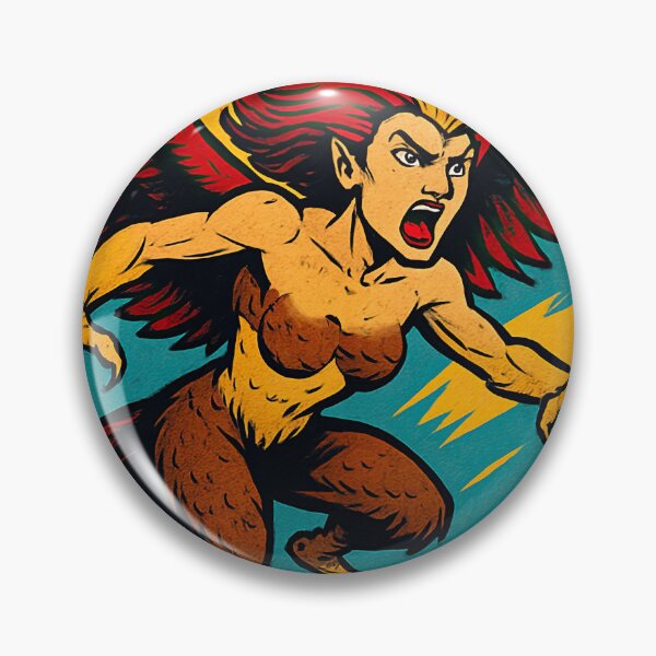 Item preview, Harpy, fantastic creature | Comics stylCartoone -  designed and sold by ComicsFactory.