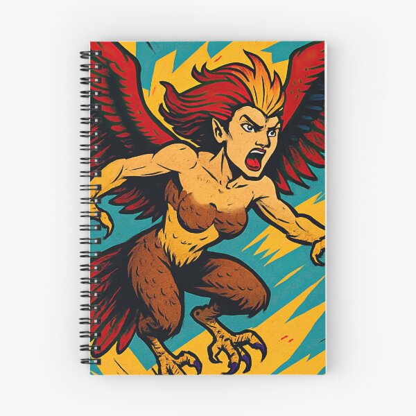 Item preview, Harpy, fantastic creature | Comics stylCartoone -  designed and sold by ComicsFactory.