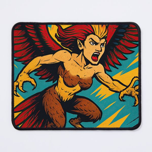 Item preview, Harpy, fantastic creature | Comics stylCartoone -  designed and sold by ComicsFactory.