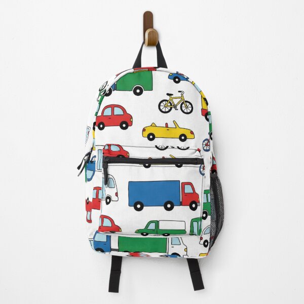 Item preview, Colorful Vehicles Pattern designed and sold by Nice Vibes Prints.