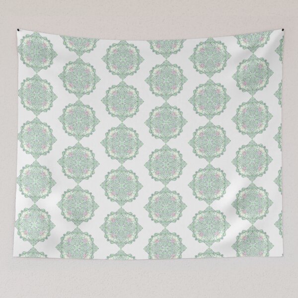 Item preview, Emerald Night – Mandala of Rooted Life Force designed and sold by Sumpfmaus.