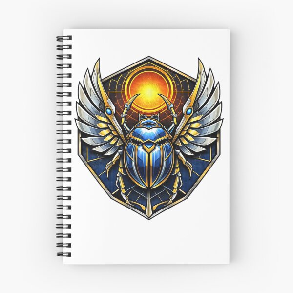 Item preview, Solar Scarab Winged Badge designed and sold by the-dovlat.