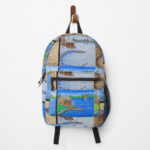 Item preview, Cabin at the Lake in the Four Seasons designed and sold by Matt Starr Fine Art .