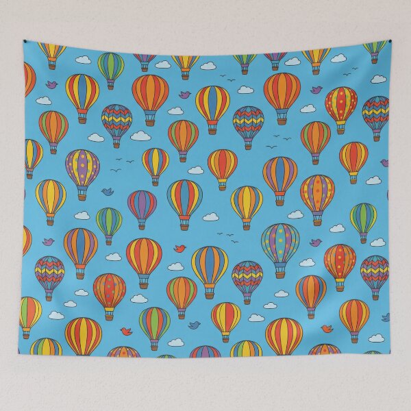 Item preview, Hot Air Balloons Adventure designed and sold by Nice Vibes Prints.
