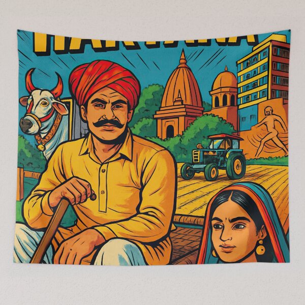 Item preview, Haryana | Comics stylCartoone -  designed and sold by ComicsFactory.