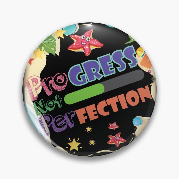 Item preview, Progress Not Perfection Beach Quote designed and sold by Syncwavesl.