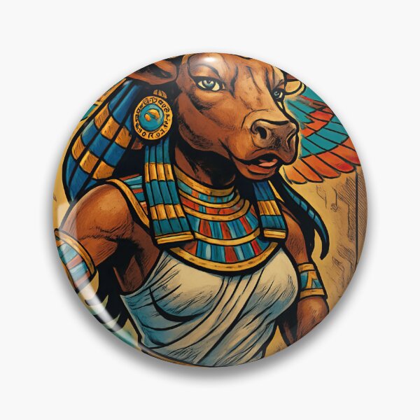 Item preview, Hathor, Egyptian cow-goddess | Comics stylCartoone -  designed and sold by ComicsFactory.