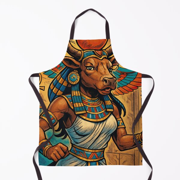 Item preview, Hathor, Egyptian cow-goddess | Comics stylCartoone - designed and sold by ComicsFactory.