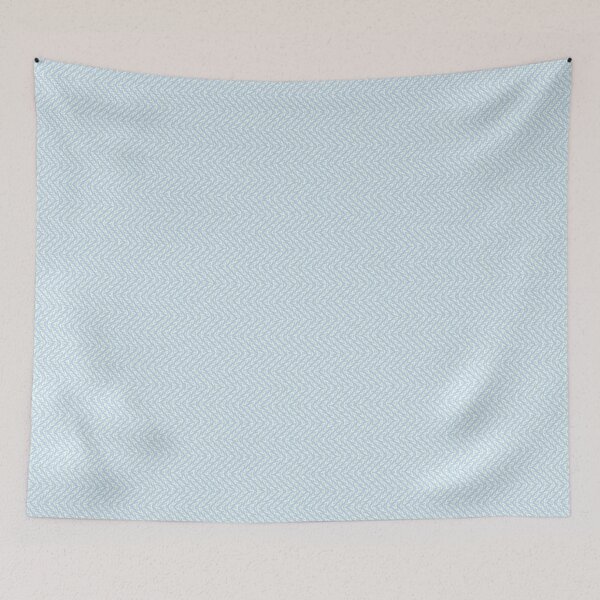 Item preview, Vertical Herringbone Zigzag. Light blue version designed and sold by Alex  Blud.