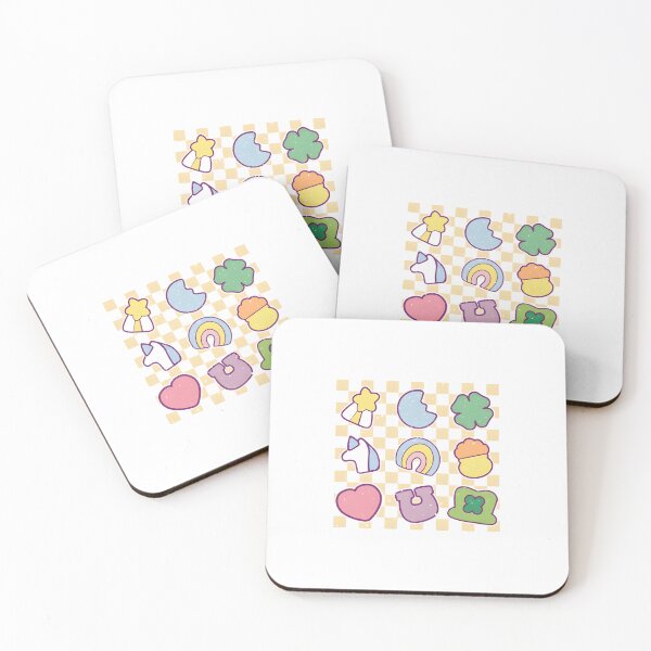 Item preview, Pastel Lucky Charms Aesthetic — Retro Kawaii Magical Symbols Illustration designed and sold by Colorful-Garden.