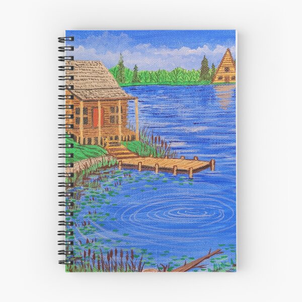 Item preview, Cabin at the Lake in the Summer Season  designed and sold by Matt Starr Fine Art .
