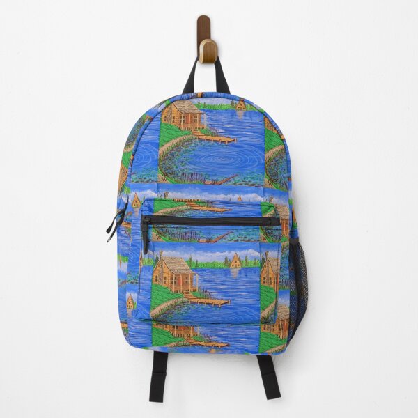 Item preview, Cabin at the Lake in the Summer Season  designed and sold by Matt Starr Fine Art .